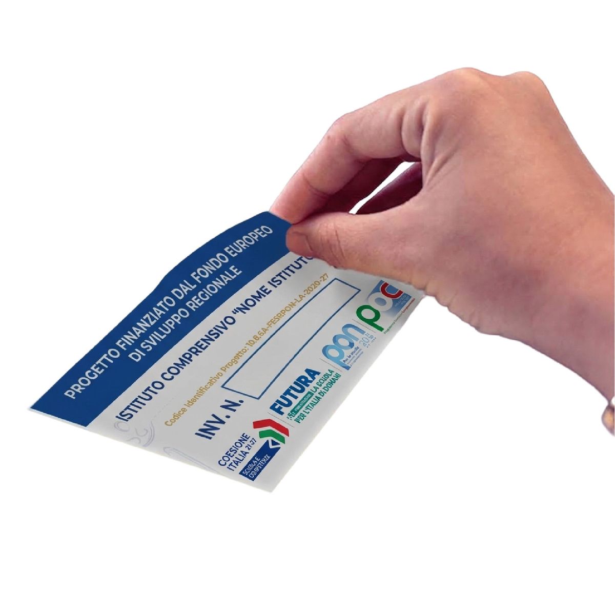 Etichetta Inventario in PVC 2